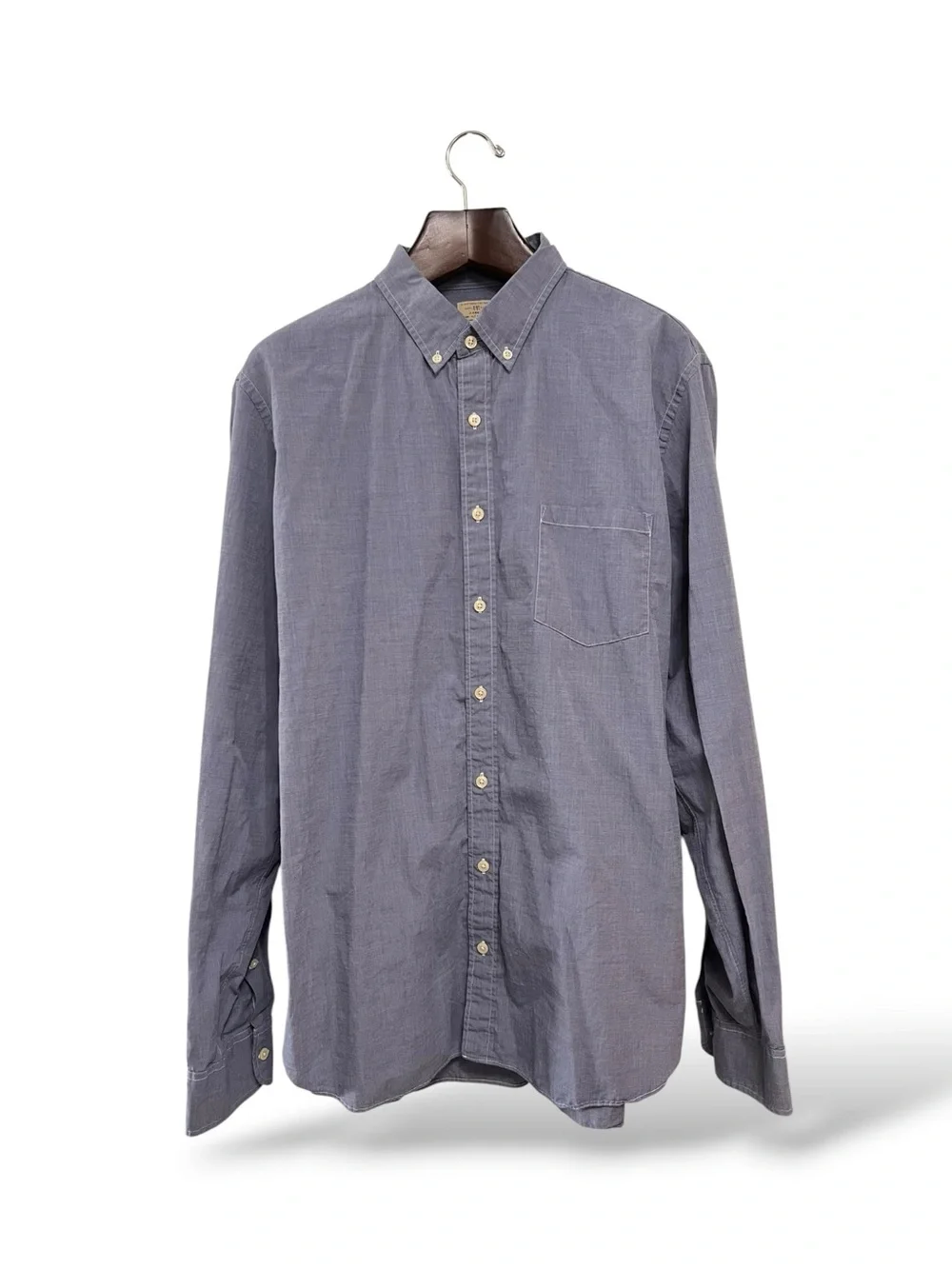 J.Crew Slate Glue Button-Down Shirt, XLT